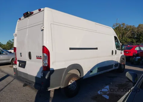 2018 Ram Promaster 2500 High Roof 159 Wb z USA, uszkodzony, nr VIN 3C6TRVDGXJE124297